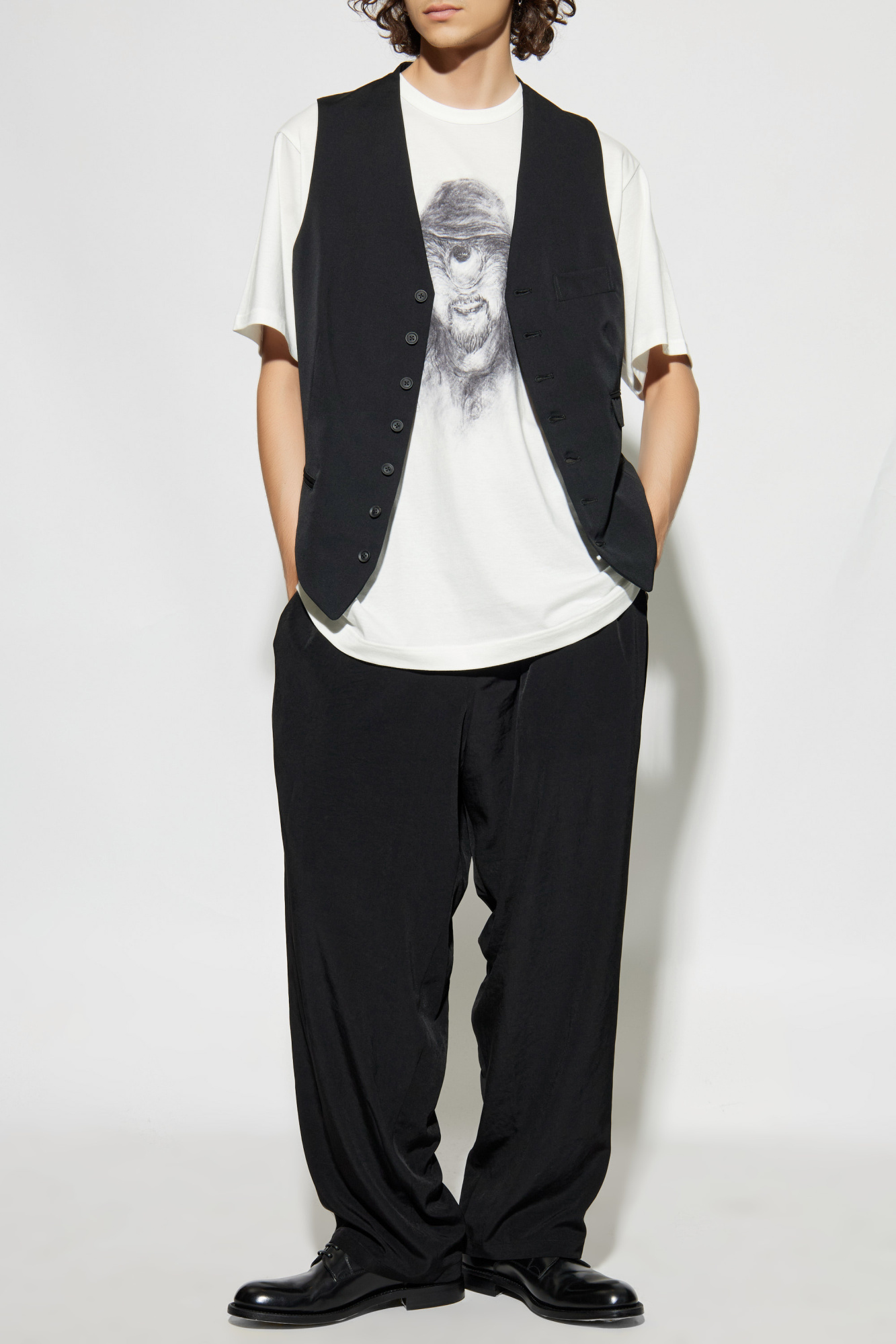 Black Drop-crotch pants Yohji Yamamoto - Vitkac France